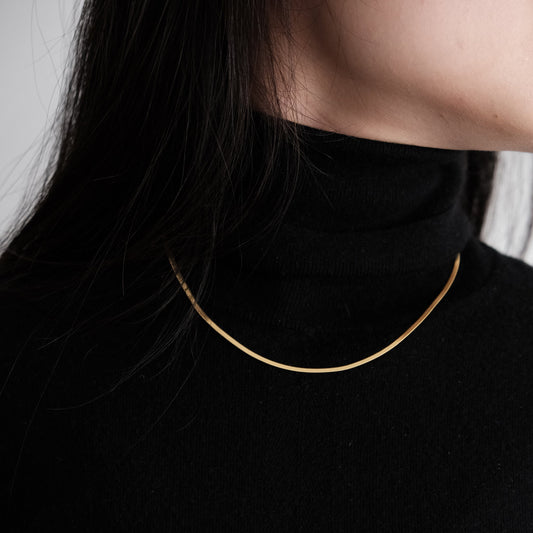 Sterling Silver & Gold Chain Necklace | Minimal Daily Jewellery